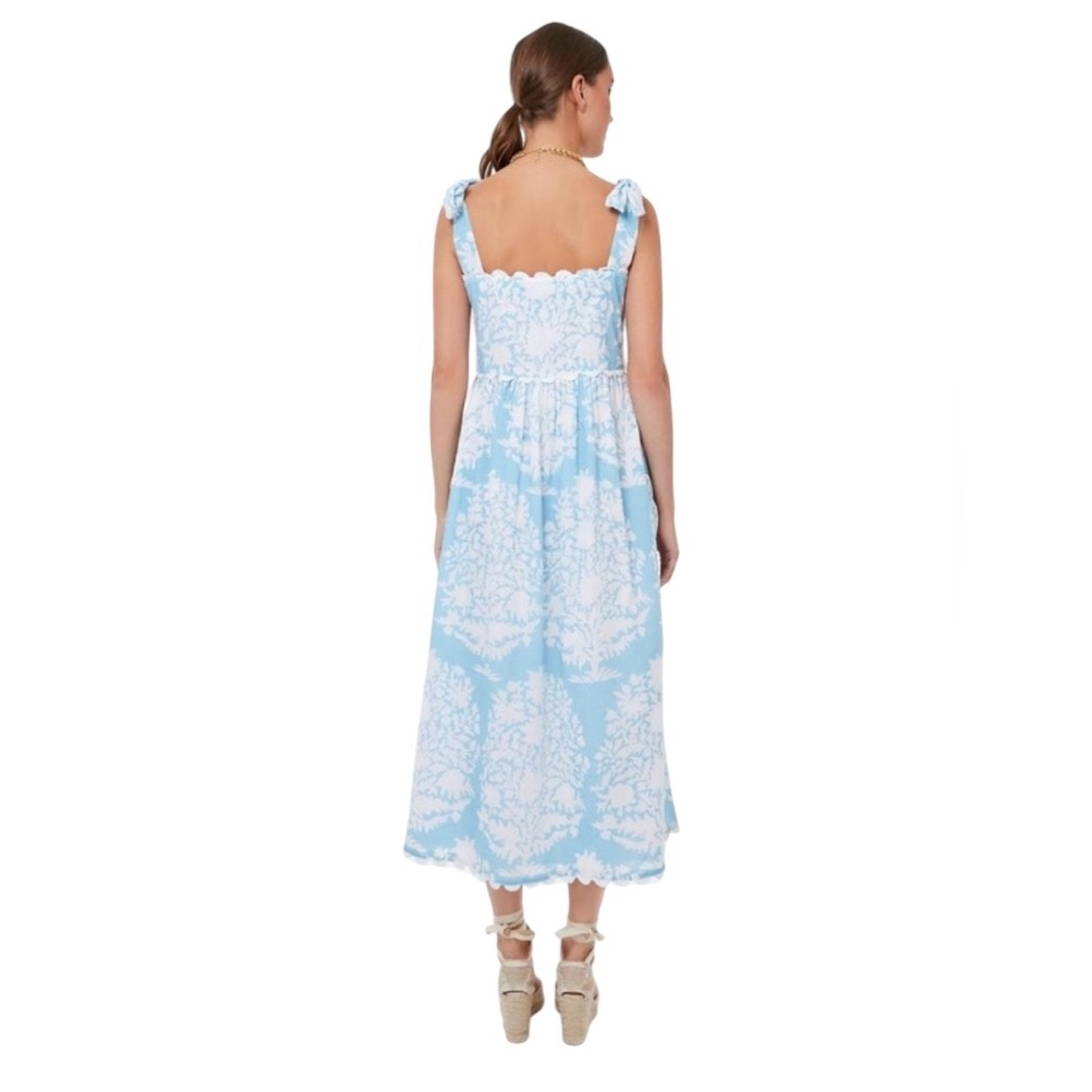 Juliet Dunn X Tuckernuck Palladio Ric Rac Midi Dress. M. Nwt. — image 3 of 7